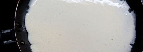 нежные блинчики на кефире. Шаг 6