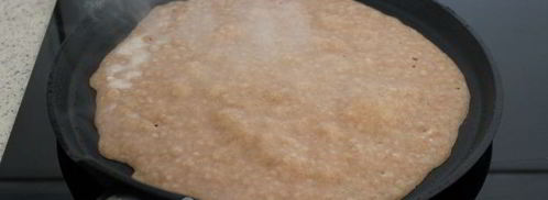 полбяные блины на воде. Шаг 10