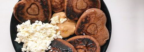 шоколадные панкейки. Шаг 8