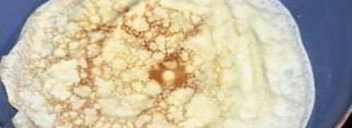 тонкие блинчики на молоке. Шаг 5