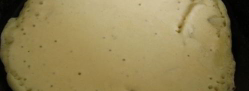 заварные блинчики на сладком йогурте. Шаг 3