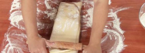 булочки из слоеного теста. Шаг 6