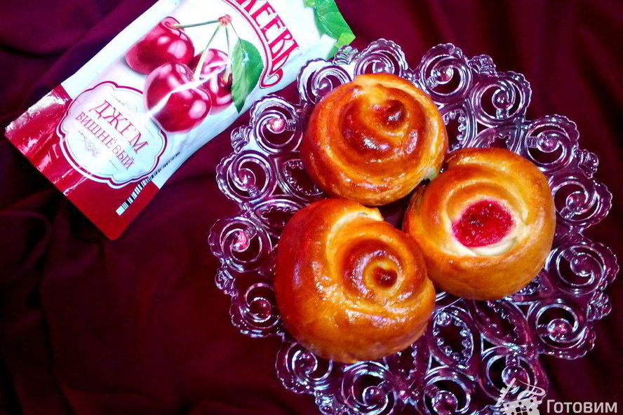 Рецепт булочек розочки