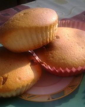 Булочки с черникой и шоколадом