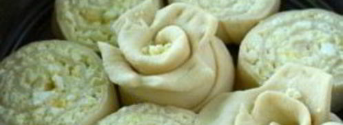 булочки с творогом в сметанной заливке. Шаг 8