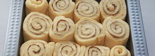 медовые булочки с корицей и орехами. Шаг 15