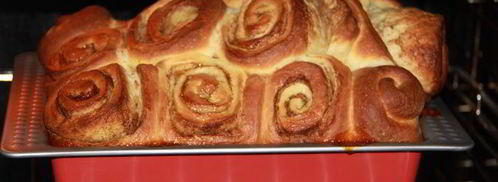 медовые булочки с корицей и орехами. Шаг 16