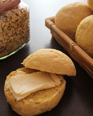 Морковные булочки с овсяными хлопьями