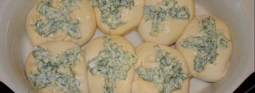 пампушки чесночно-укропные. Шаг 4