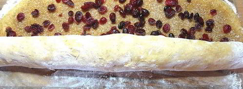 пряные тыквенные плюшки с клюквой. Шаг 13