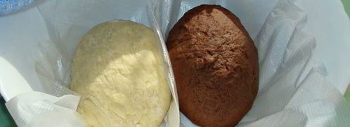 сдобные булочки с какао. Шаг 3