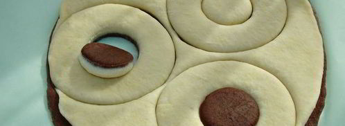 сдобные булочки с какао. Шаг 5