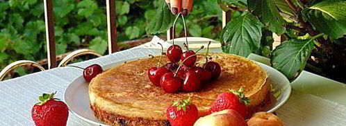 творожная ватрушка с черникой. Шаг 8