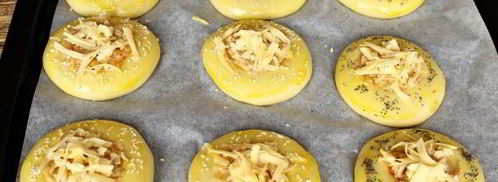 ватрушки на кефире. Шаг 14