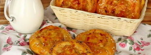 ватрушки на кефире. Шаг 15