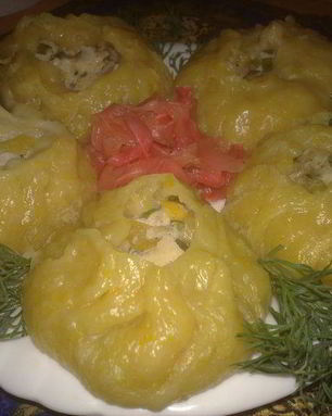 Японские булочки Никуман с начинкой