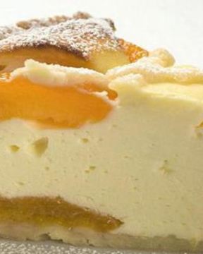 Абрикосовый чизкейк с творогом