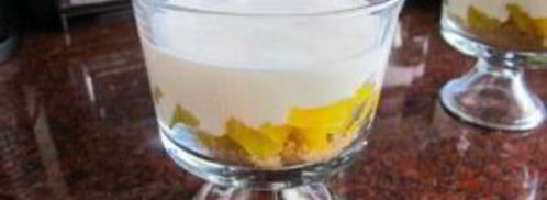 ананасовый чизкейк-парфе. Шаг 5