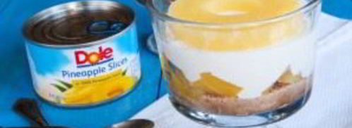 ананасовый чизкейк-парфе. Шаг 6