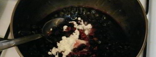 черничный чизкейк с розмарином. Шаг 9