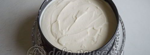 чизкейк без выпечки с маскарпоне. Шаг 10