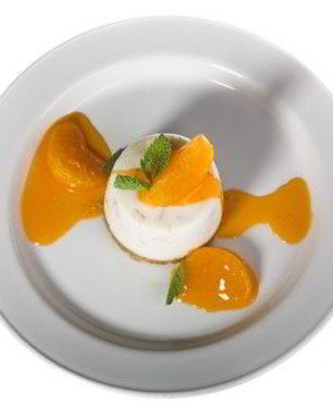 Чизкейк без запекания с марсалой и апельсинами