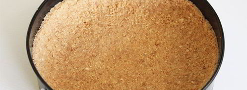 чизкейк клубнично-сливочный. Шаг 4