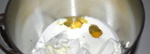 чизкейк с малиной. Шаг 4