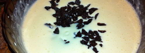 чизкейк с сушеной вишней. Шаг 9