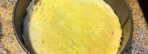 чизкейк с сушеной вишней. Шаг 10