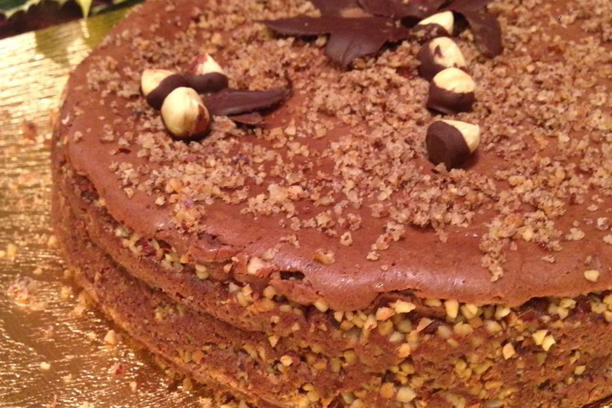 Рецепт чизкейка шоколадно-ореховый