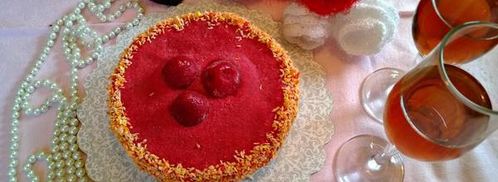 клубничный чизкейк без сыра. Шаг 8