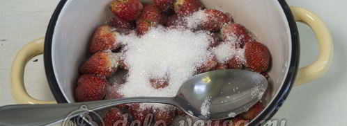 клубничный чизкейк с творогом без выпечки. Шаг 13