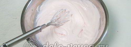 клубничный чизкейк с творогом без выпечки. Шаг 10