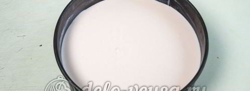 клубничный чизкейк с творогом без выпечки. Шаг 11