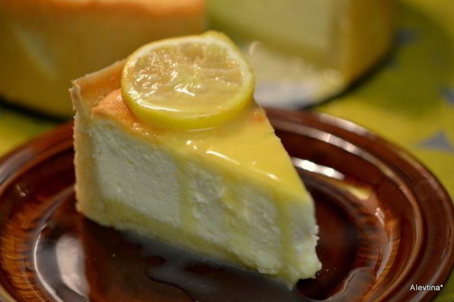 Рецепт лимонного чизкейка