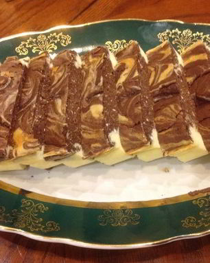 Мраморный чизкейк