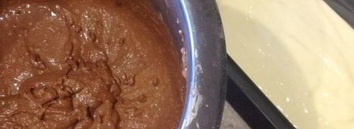 мраморный чизкейк. Шаг 3