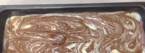 мраморный чизкейк. Шаг 4