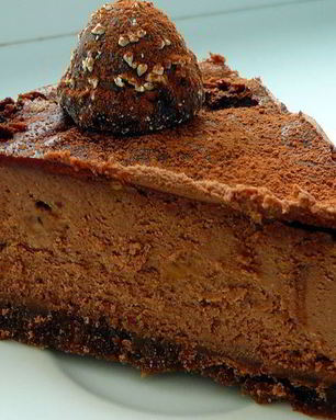 Ну очень шоколадный чизкейк