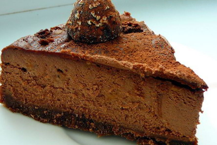 Рецепт ну очень шоколадный чизкейк