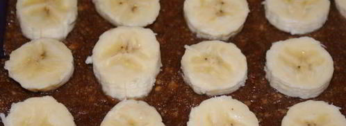 шоколадный чизкейк с бананами. Шаг 5