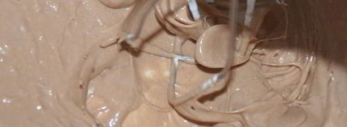 шоколадный чизкейк с бананами. Шаг 10