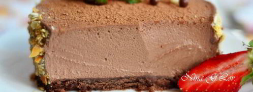 шоколадный чизкейк вкус лета. Шаг 14