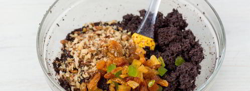 сыромак — творожный чизкейк с маковой начинкой. Шаг 11