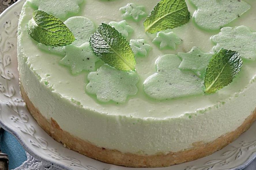 Рецепт творожного чизкейка с зеленым чаем