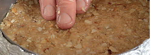 творожный чизкейк с зеленым чаем. Шаг 4