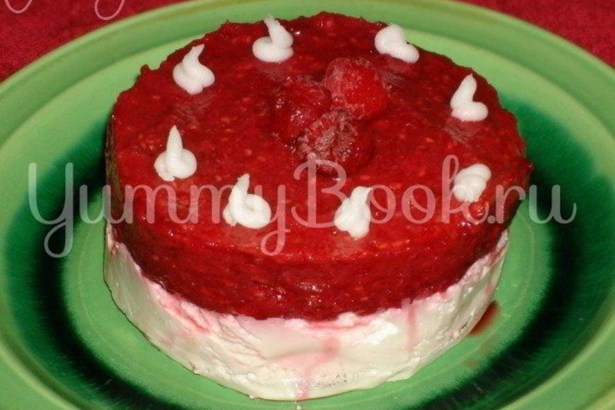 Рецепт ванильного чизкейка-лайта с ягодой