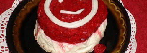 ванильный чизкейк-лайт с ягодой. Шаг 8