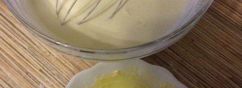 японский чизкейк с ягодным соусом. Шаг 3